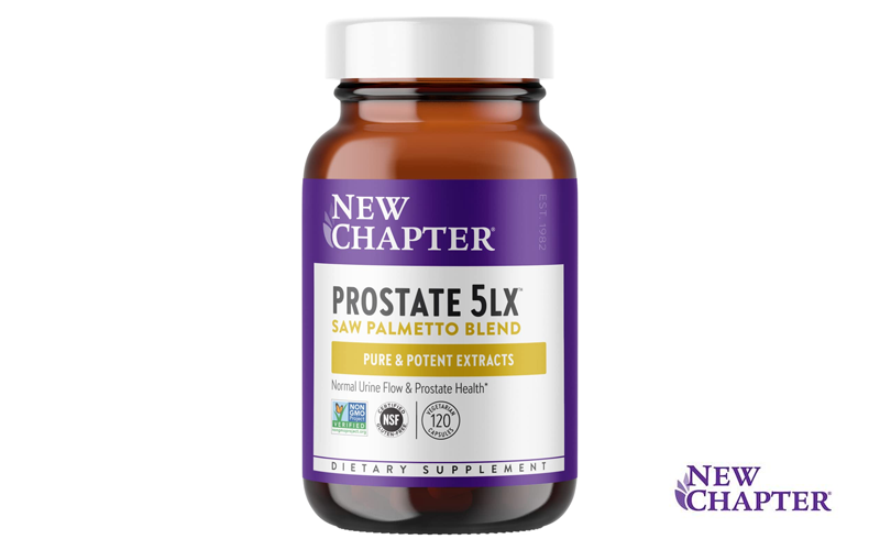 Prostate 5LX™ Supplement with Clinical Strength - New Chapter